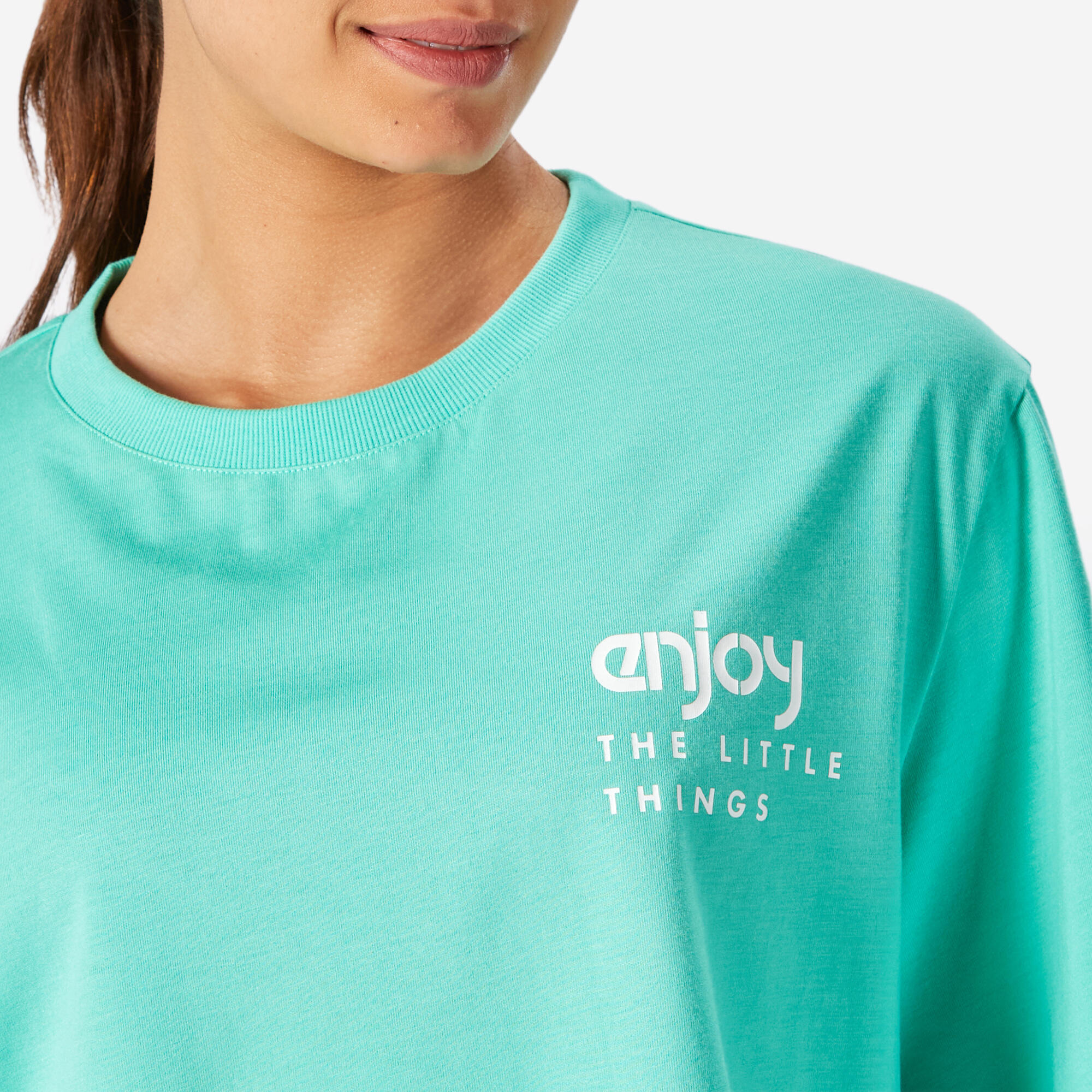Women's Crop Top - Fresh Mint Green