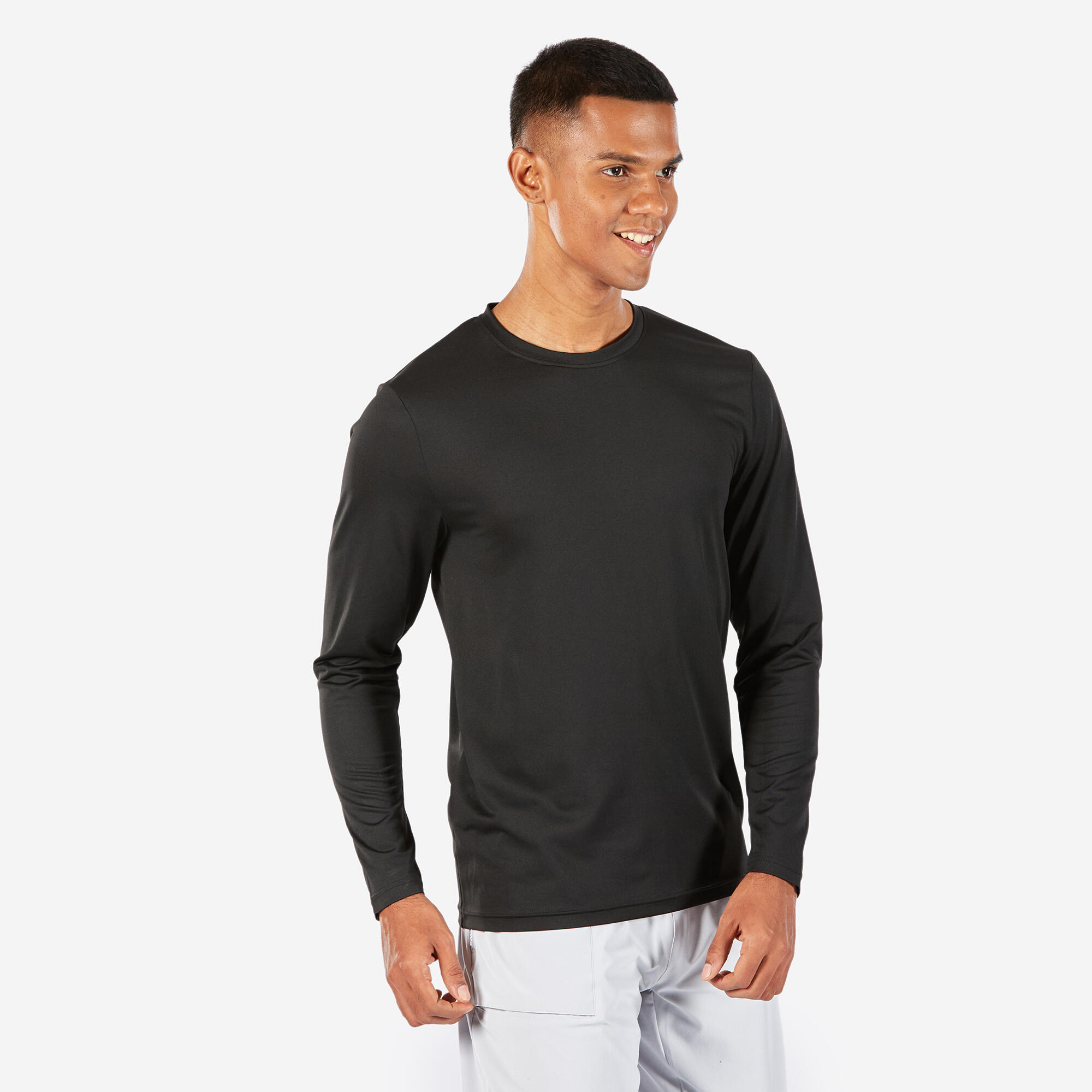 domyos Long sleeve shirt vayu black-picture-14