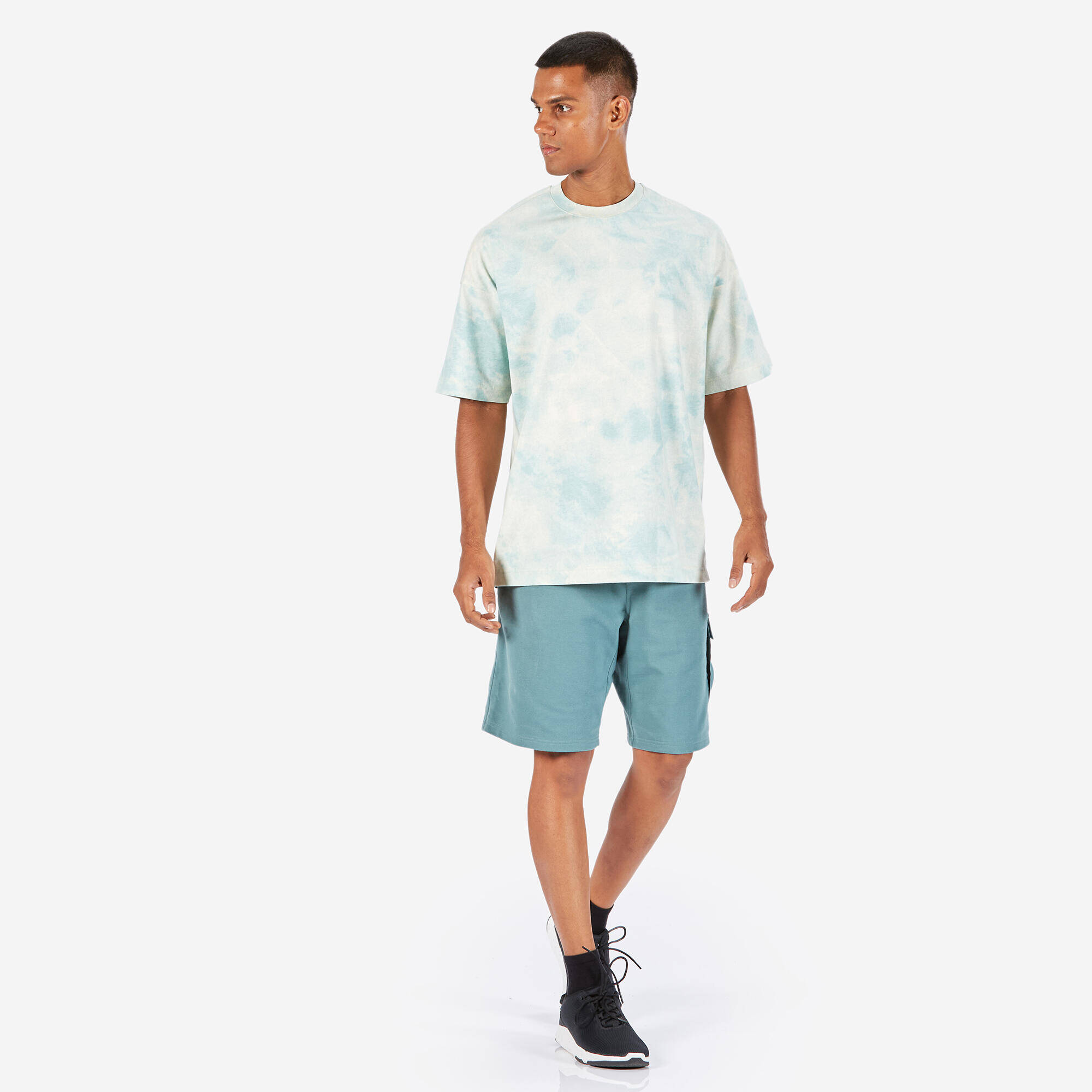 T-SHIRT LOOSE 520 COSMETO GREEN -  2