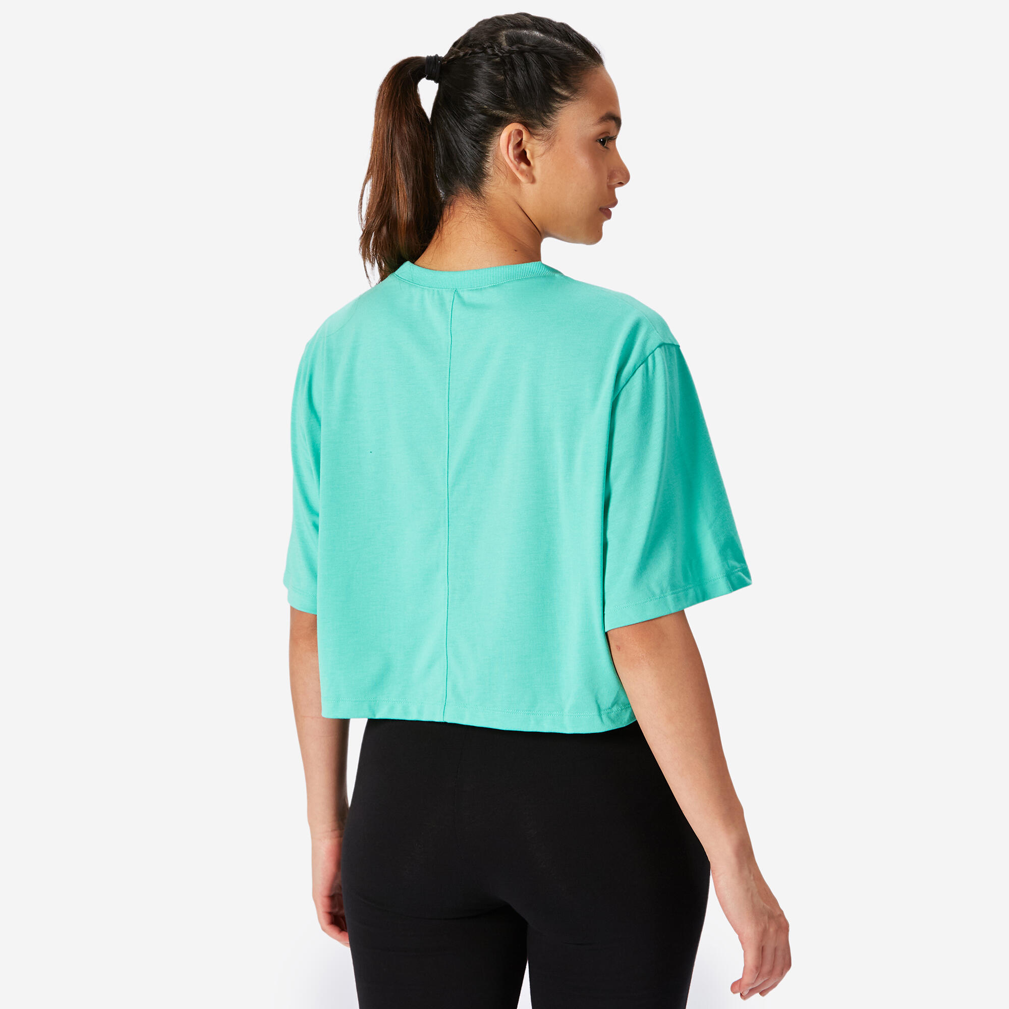 Women's Crop Top - Fresh Mint Green