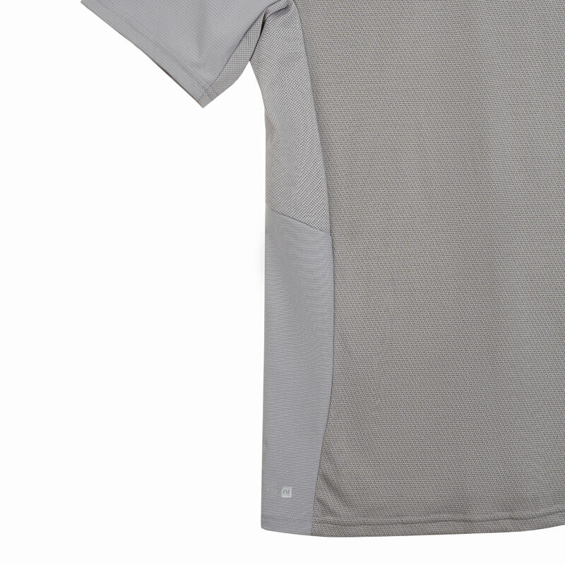 Men's Running T-Shirt Breathable KIPRUN LIGHT - Light grey