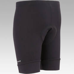 100 Kids' Cycling Shorts - Black