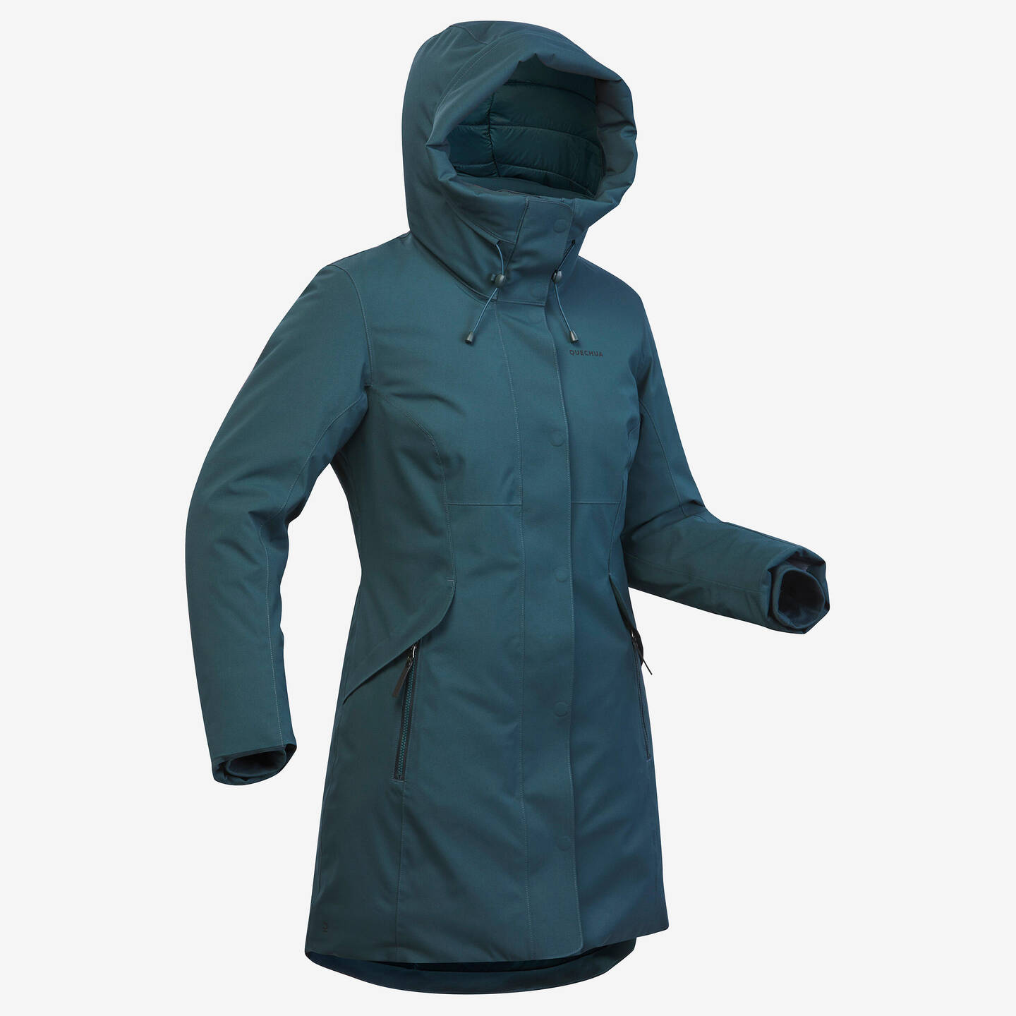 QUECHUA Winterparka Damen SH500_grün