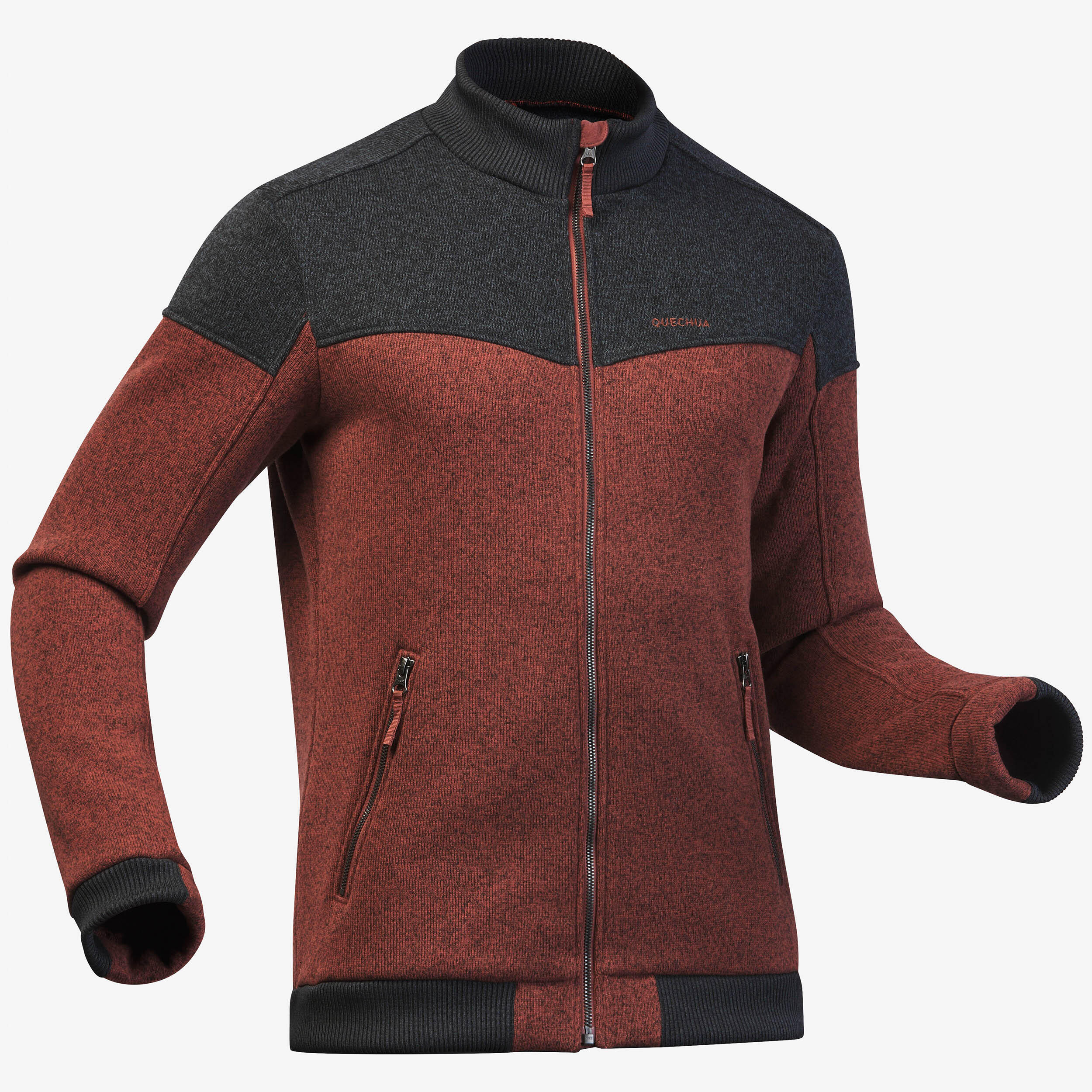 Chaqueta polar de montaña y nieve cálida Hombre  Quechua NH100 5/8