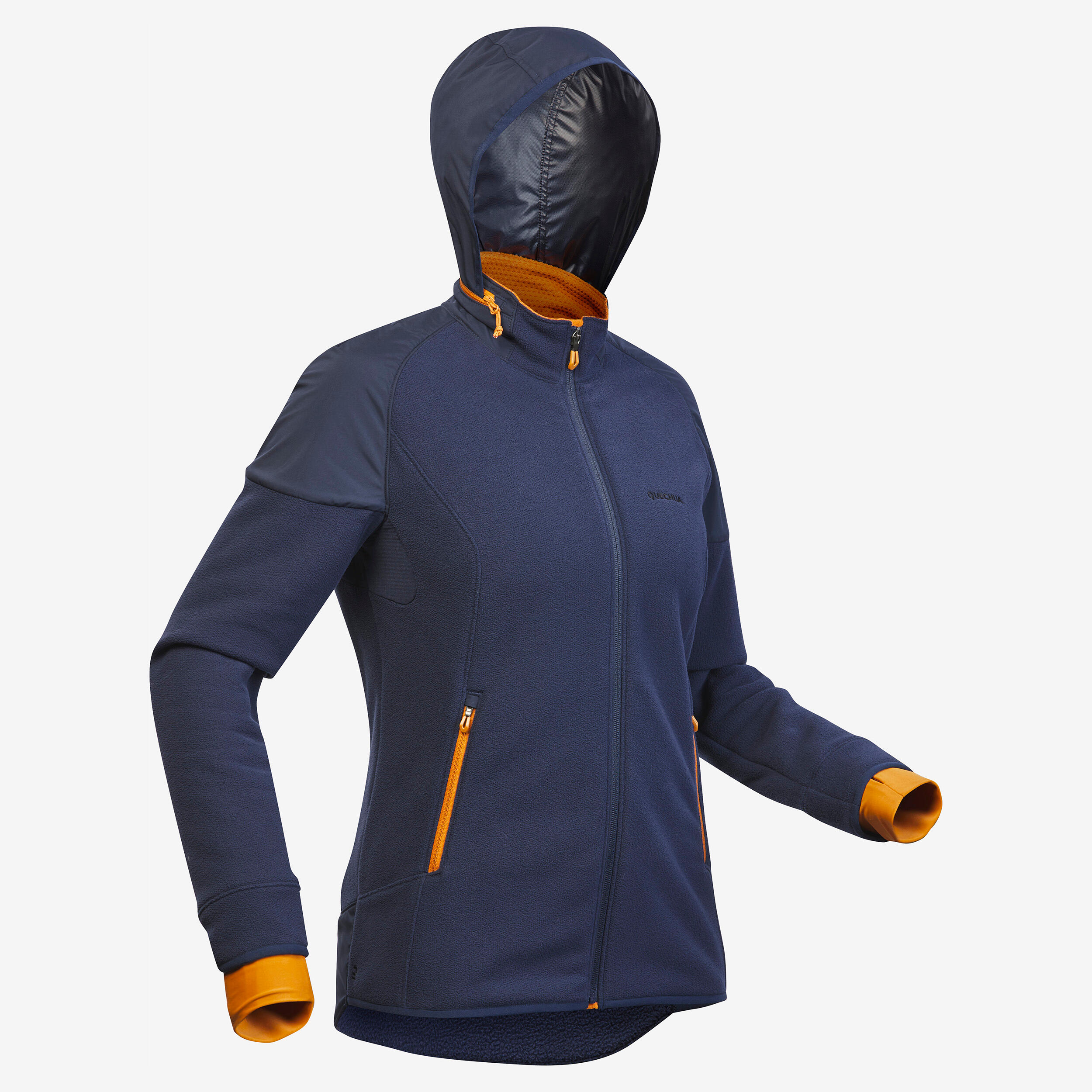 Chaqueta polar de montaña y nieve con capucha Mujer Quechua SH500 Mountain 7/7