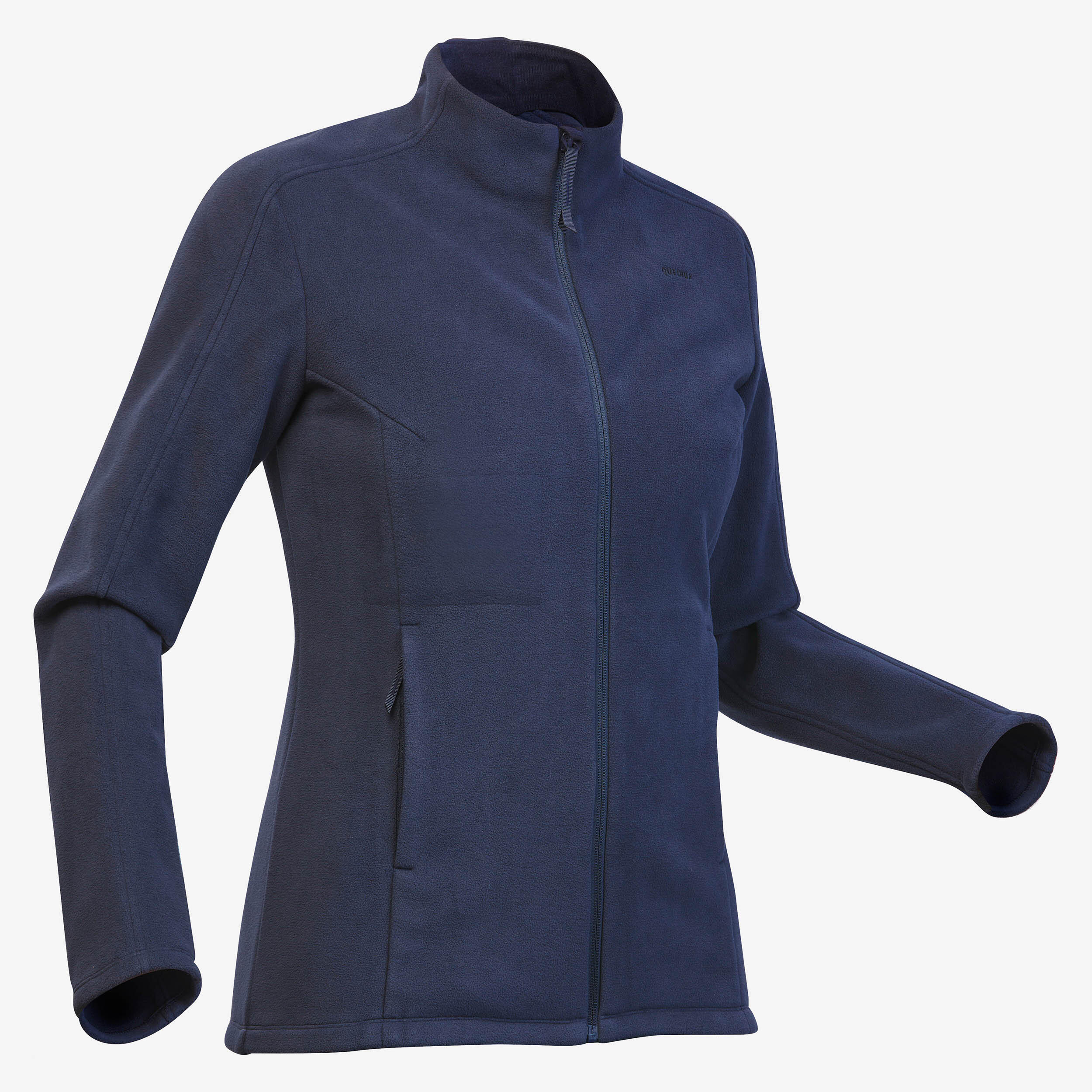Women’s Fleece Hiking Jacket, MH 500 - QUECHUA