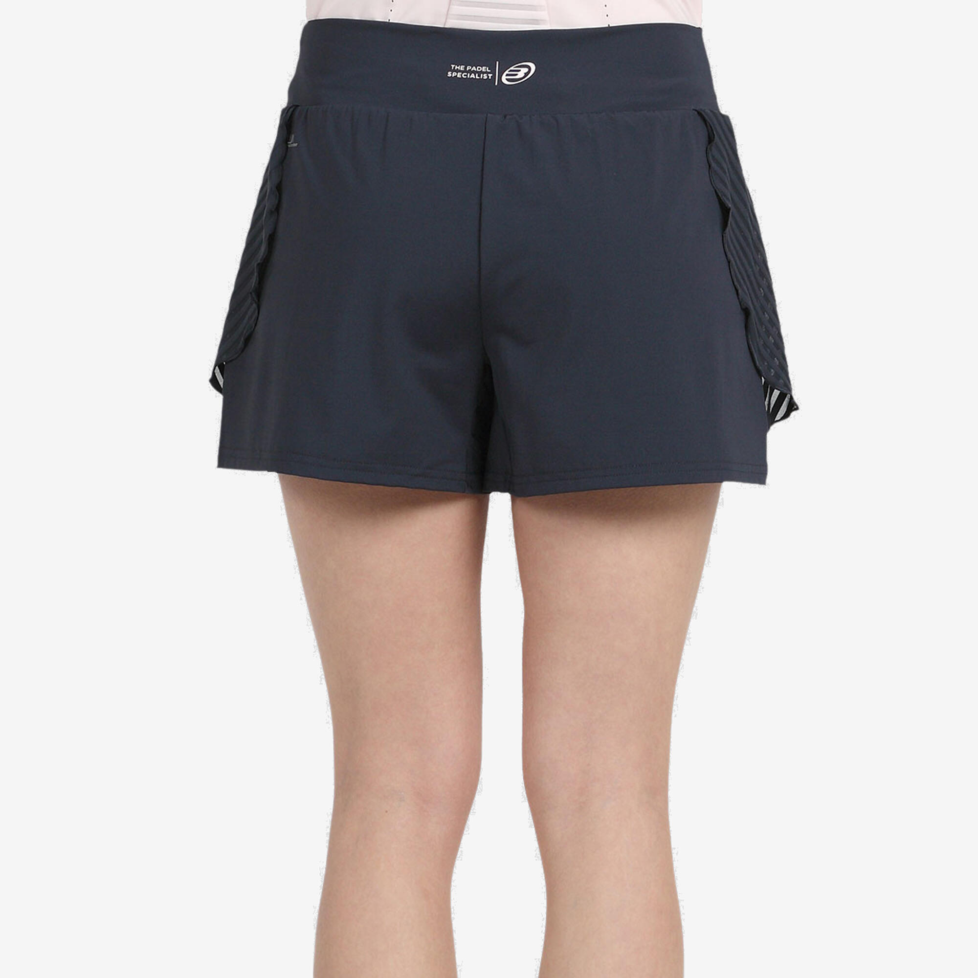 Falda de pádel técnica Mujer - Bullpadel Bogas negro 4/4