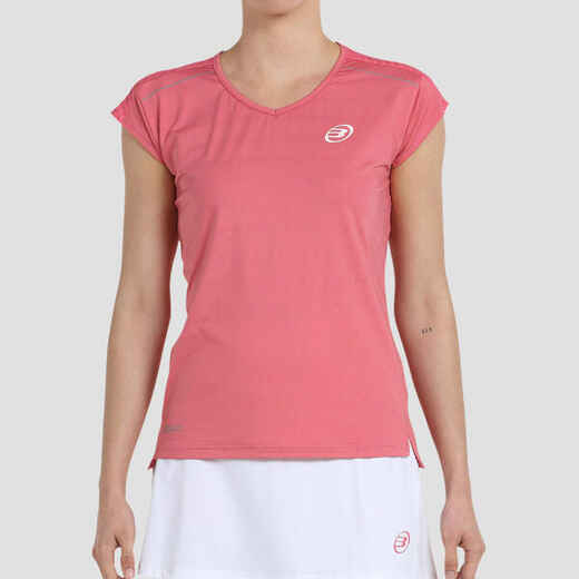 
      Damen Padel T-Shirt kurzarm technisch - Bullpadel Eleva rosa
  