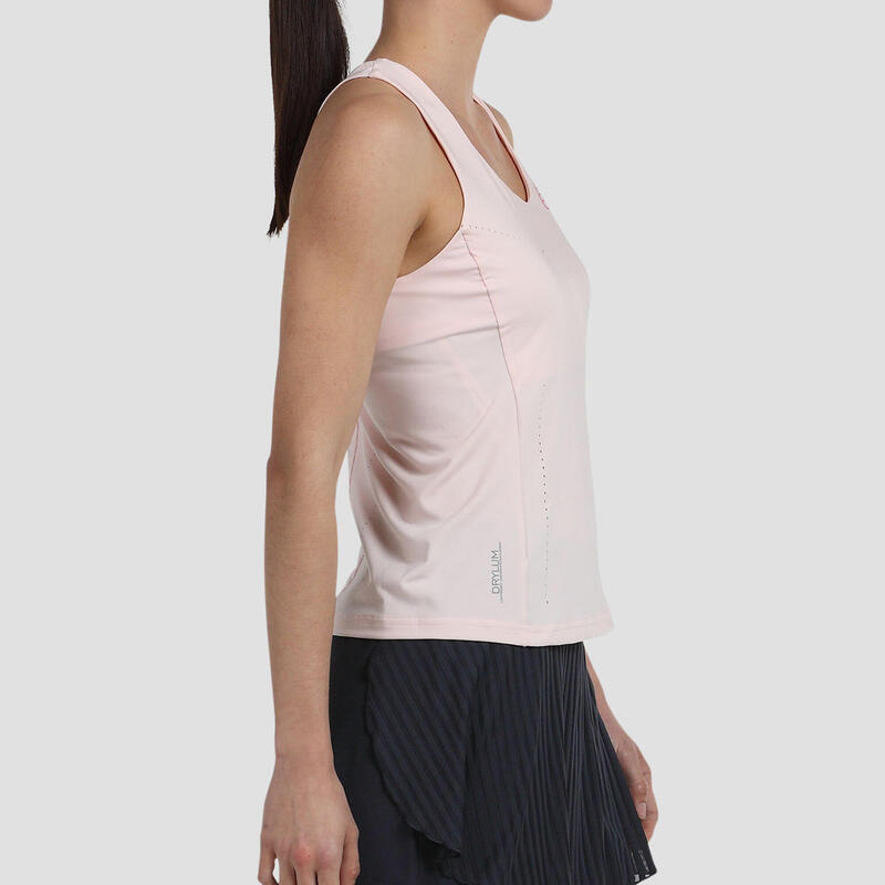Camiseta sin mangas de pádel técnica Mujer - Bullpadel Envio rosa