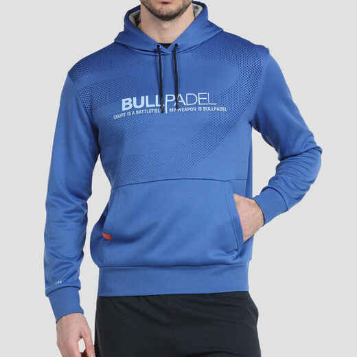 
      Herren Padel-Sweatshirt mit Kapuze Bullpadel - Grelo blau 
  