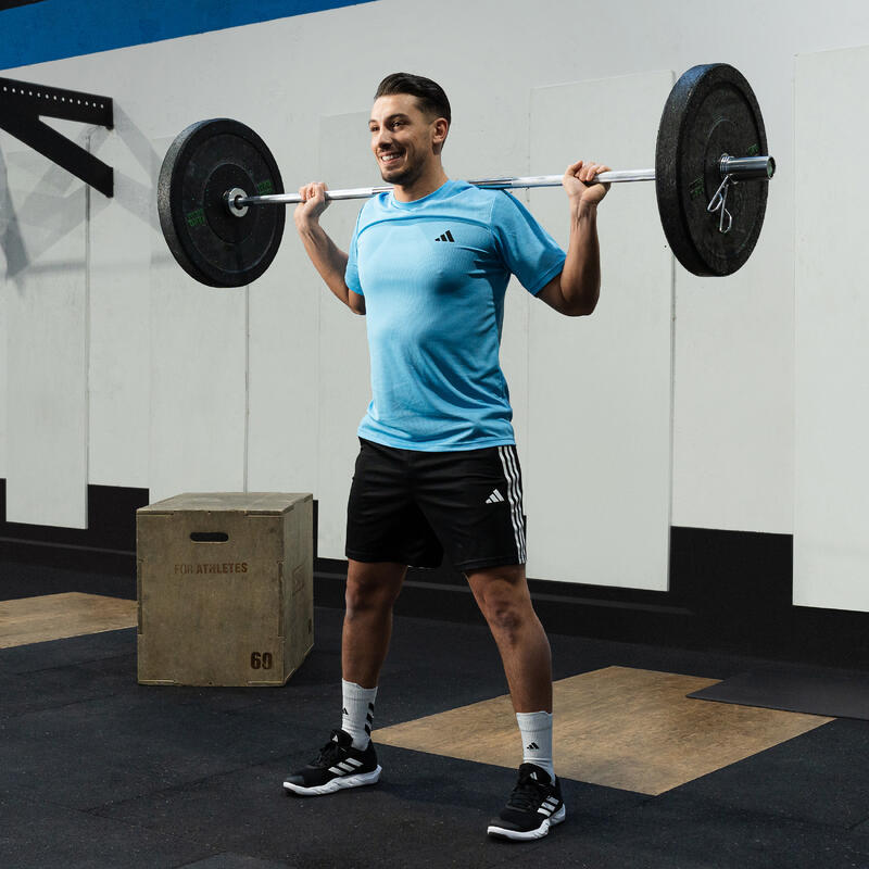 HERENSHIRT VOOR CARDIOFITNESS BLAUW