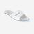 SANDALE CLAQUETTE PISCINE HOMME 100 PLUS BLANCHE