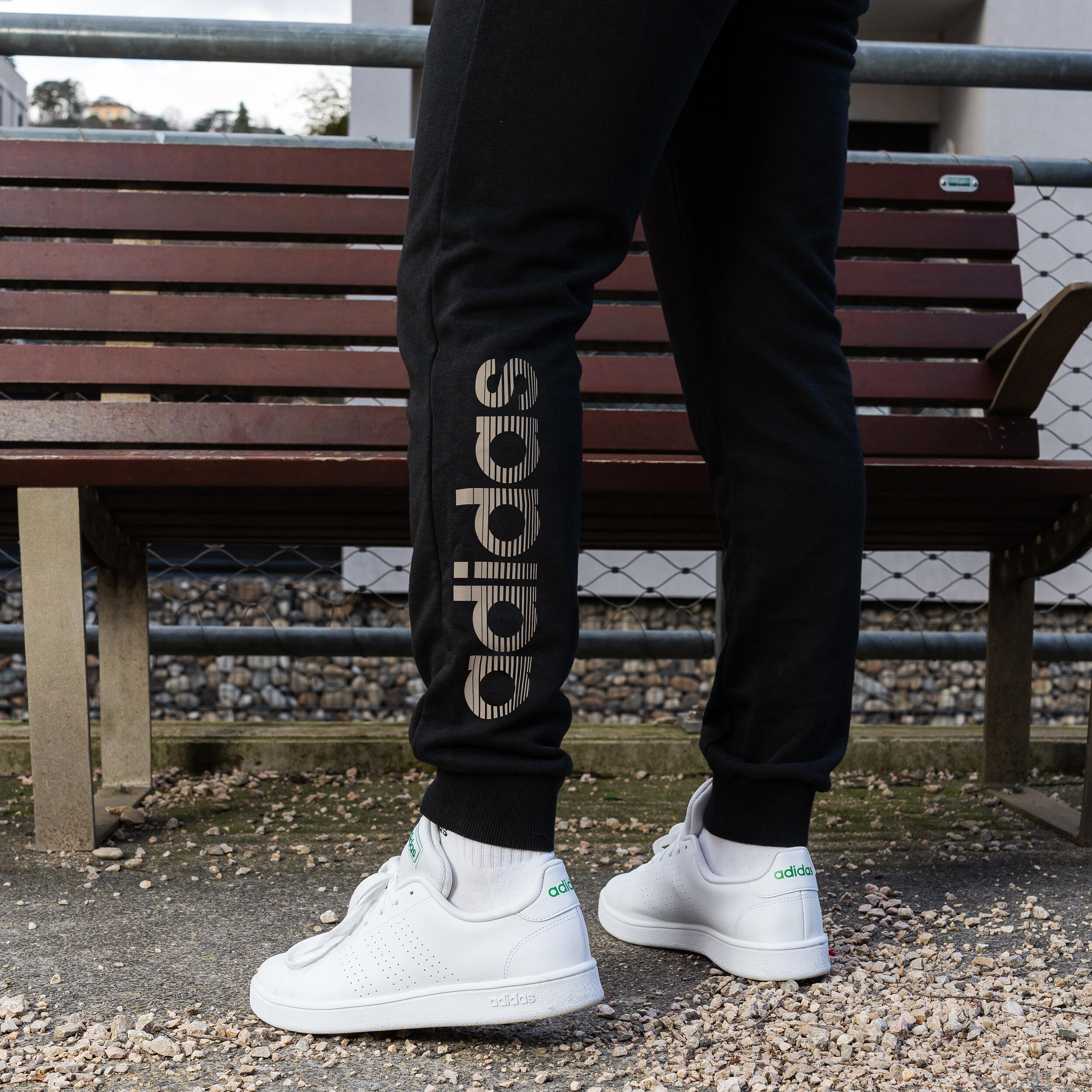 Adidas Jogginghose Herren ‒ schwarz  9/9