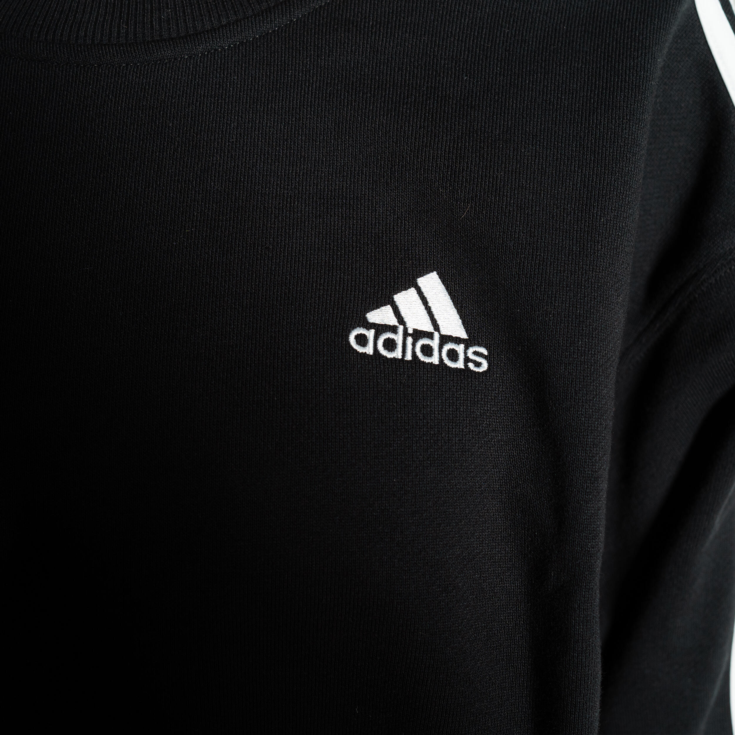 SWEAT-SHIRT DE FITNESS SOFT TRAINING ADIDAS FEMME NOIR 7/9