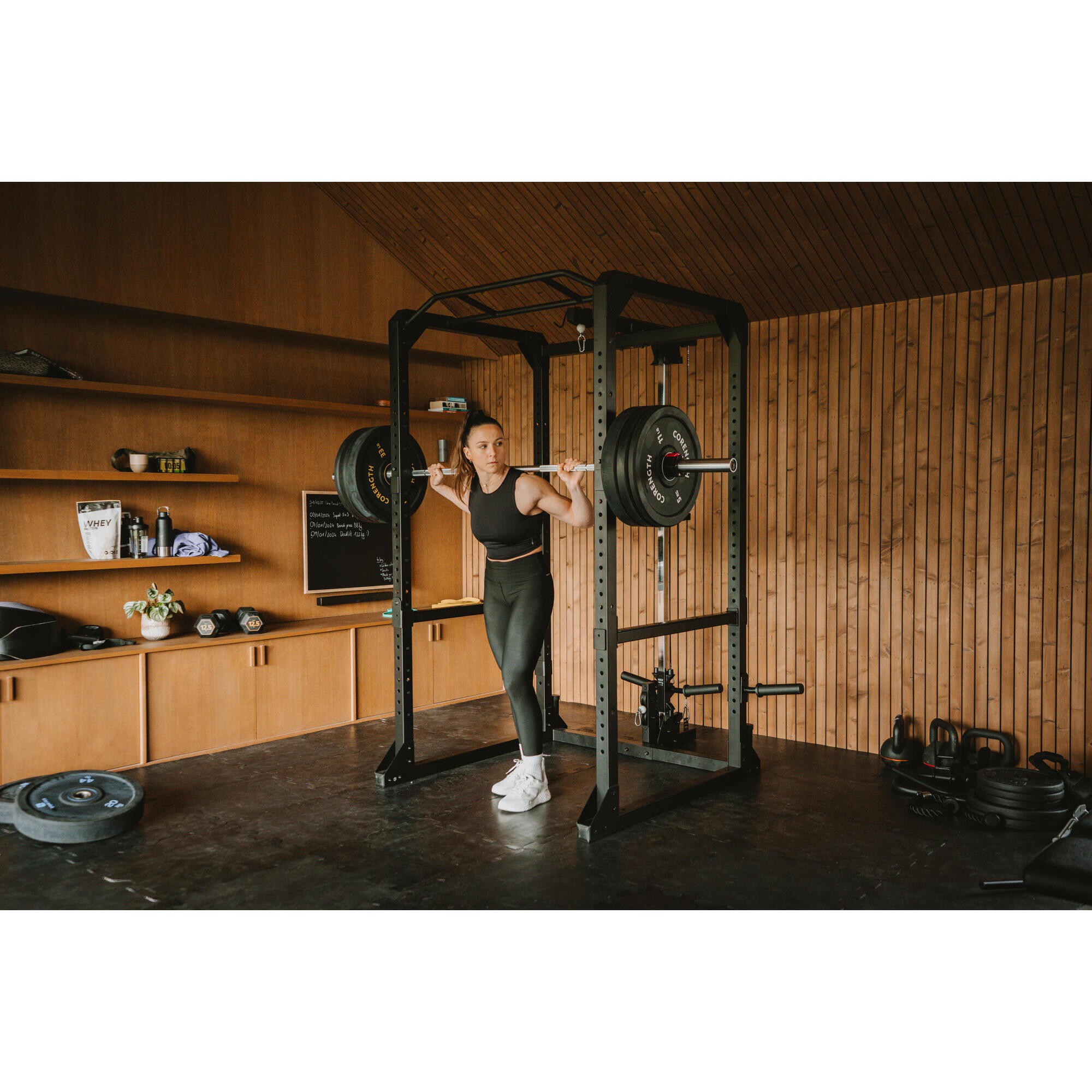 Barra entrenamiento decathlon hotsell