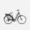 Low Frame Electric Town Bike Elops 900 E - Dark Blue