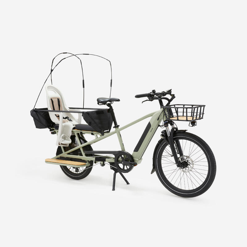 Proteção Refletora para Chuva Bicicleta de Carga Longtail R500E