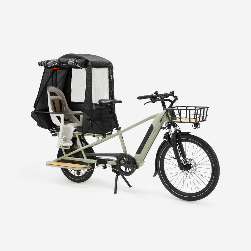 Regenverdeck E-Lastenfahrrad Cargobike R500E reflektierend 