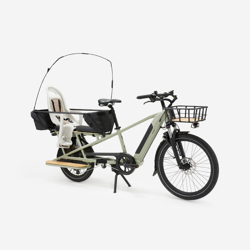 Regenverdeck E-Lastenfahrrad Cargobike R500E reflektierend 