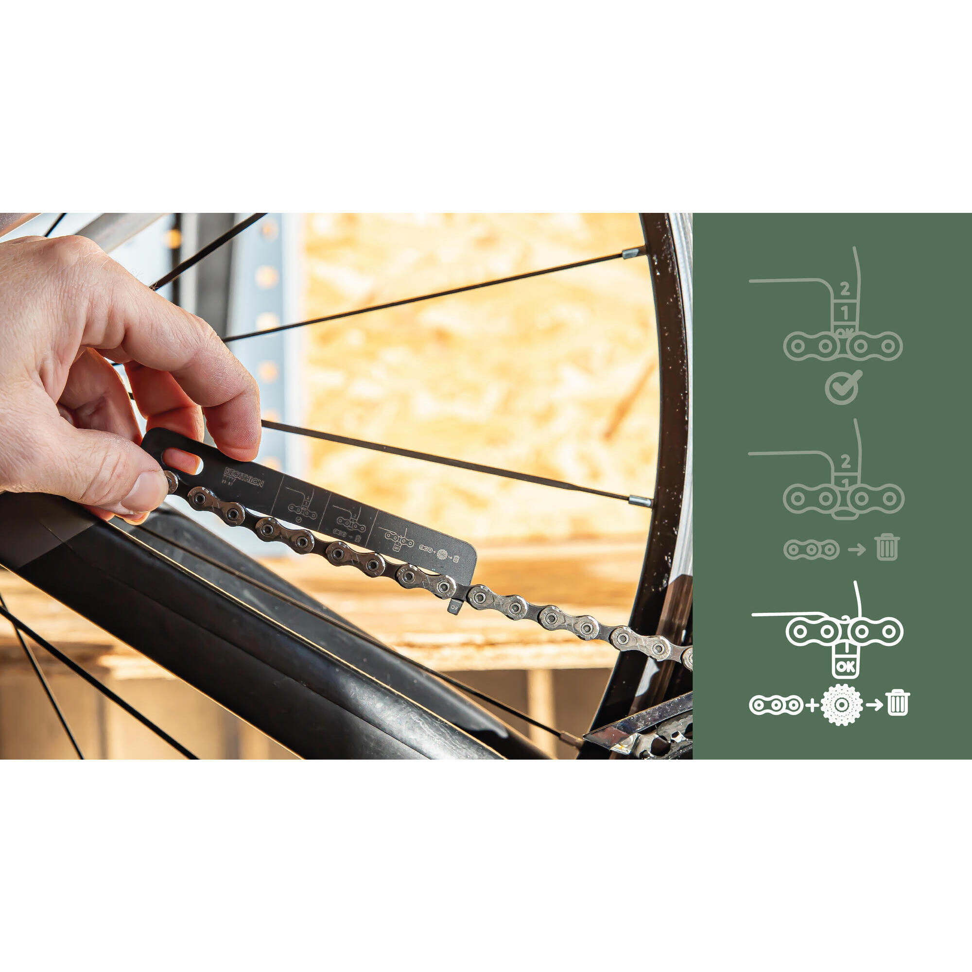 BICYCLE CHAIN WEAR TESTER