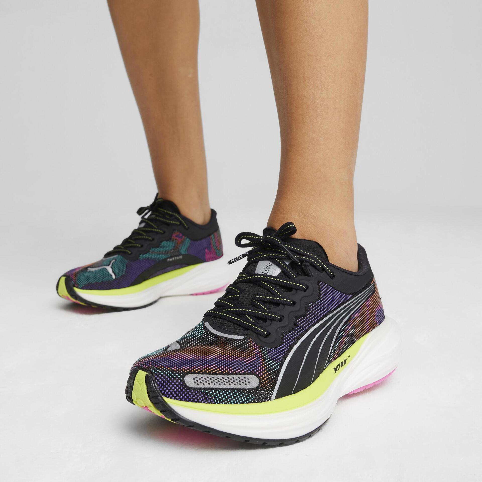 Women's Running Shoes Puma Deviate NITRO Psychedelic Rush