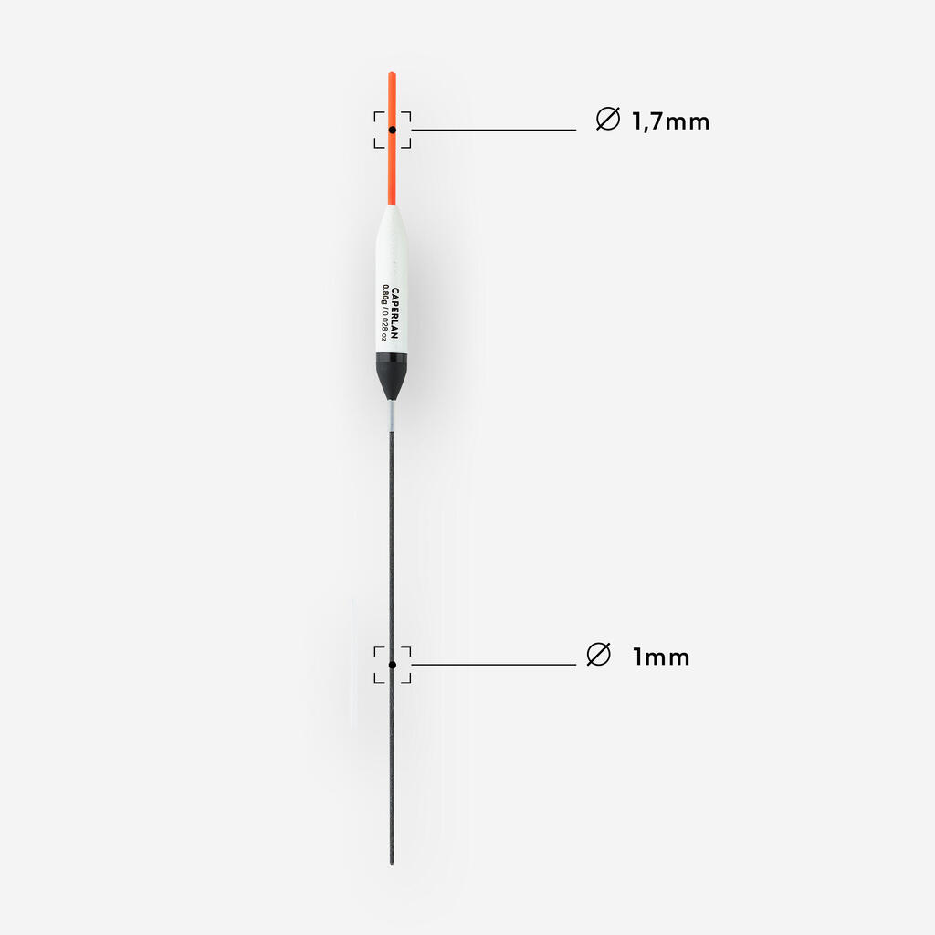 Plūdžių rinkinys stacionariai karpių žvejybai „PF F900 C12“, 0,4 g, 2 vnt.