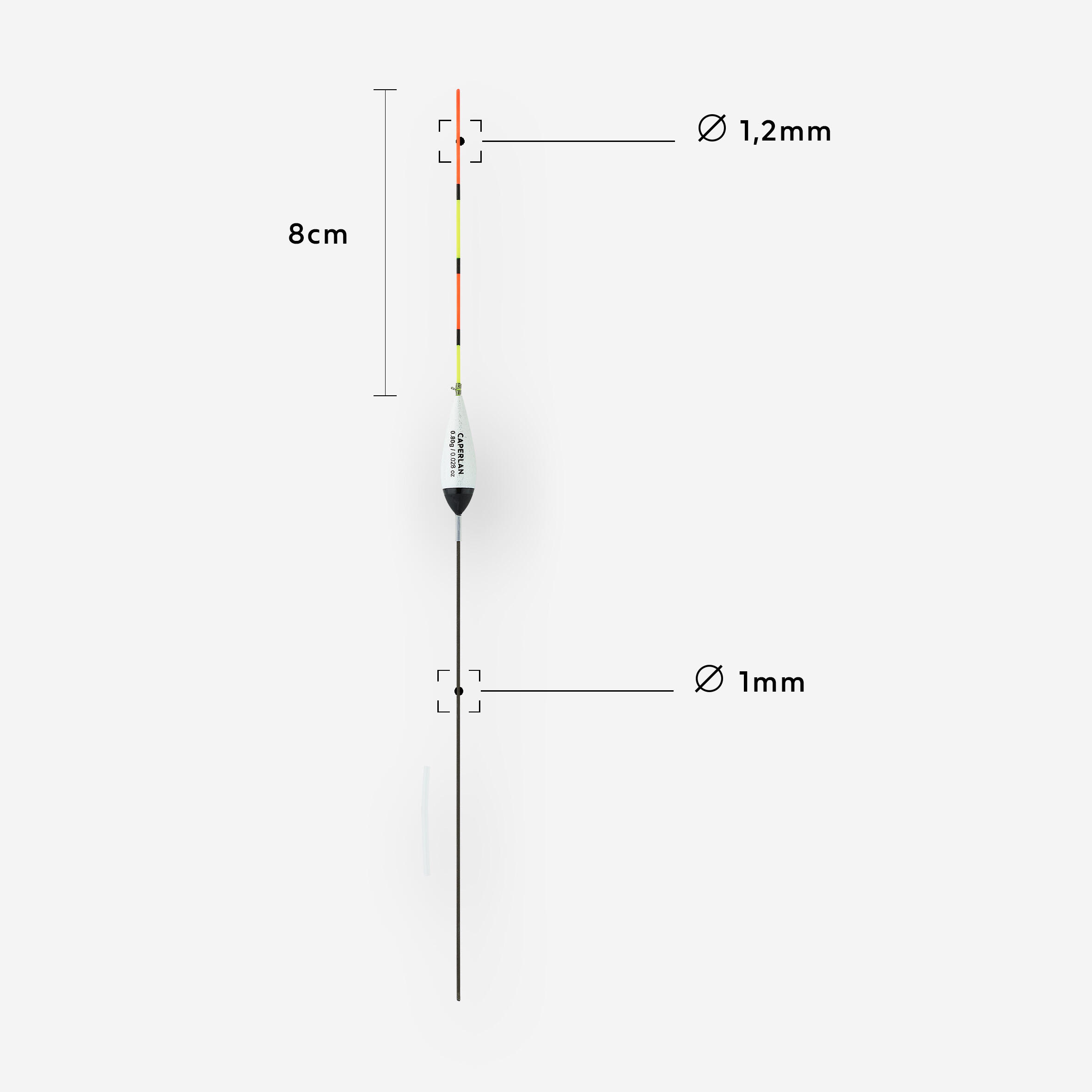 PACK OF 2 CARP STILLFISHING PASTE FLOATS PF F900 C15 0.8g CAPERLAN