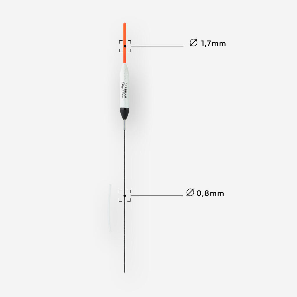 Plūdžių rinkinys stacionariai karpių žvejybai „PF F900 C12“, 0,4 g, 2 vnt.