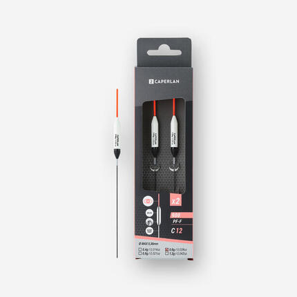 Zestaw 2 spławików Caperlan PF-F900 C12 0,4 g