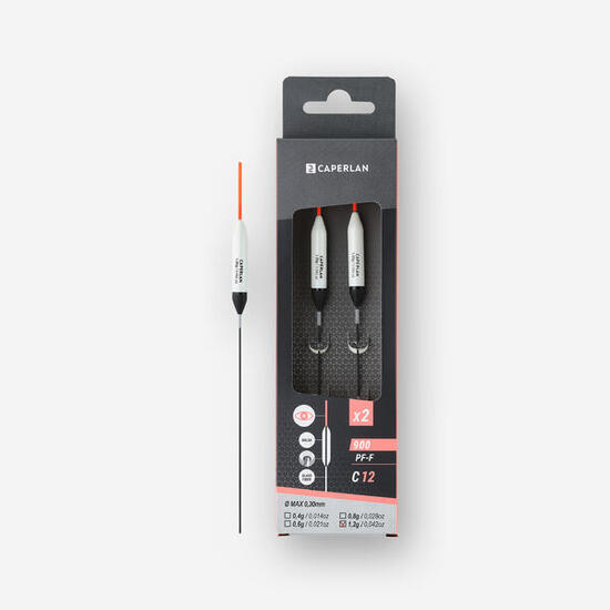 Zestaw 2 spławików Caperlan PF-F900 C12 0,4 g