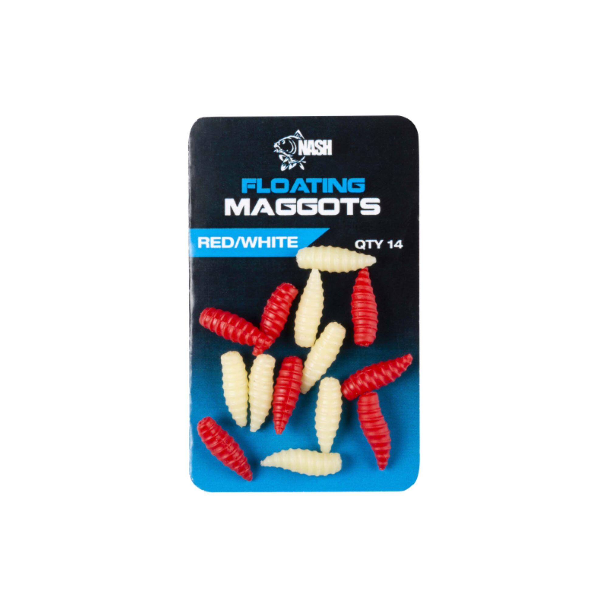Esca sintetica fake bait carpfishing Nash Floating Maggot 1/2