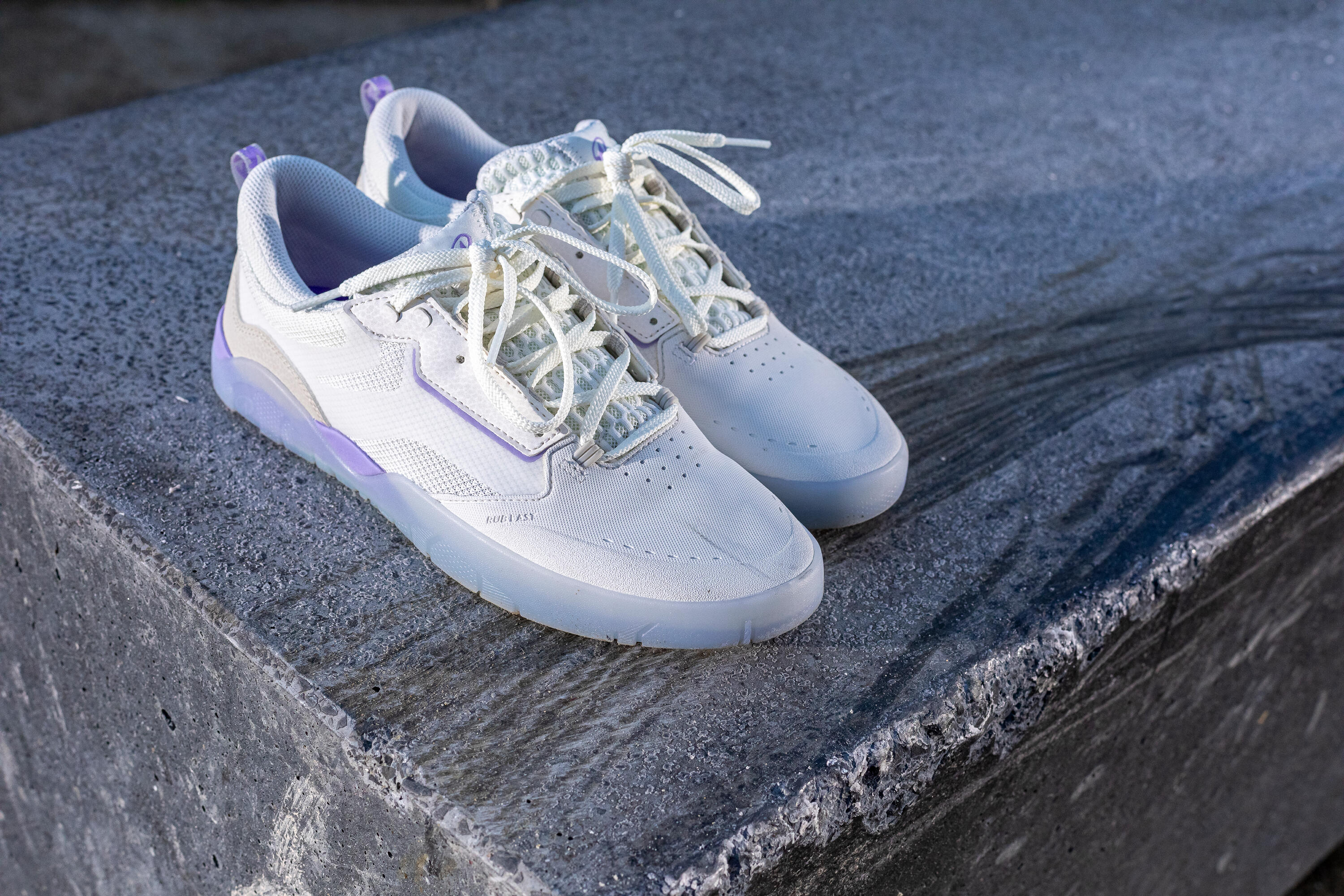 ZAPATILLAS DE SKATEBOARD CRUSH900 JOSEPH GARBACCIO PRO BLANCO VIOLETA 15/17