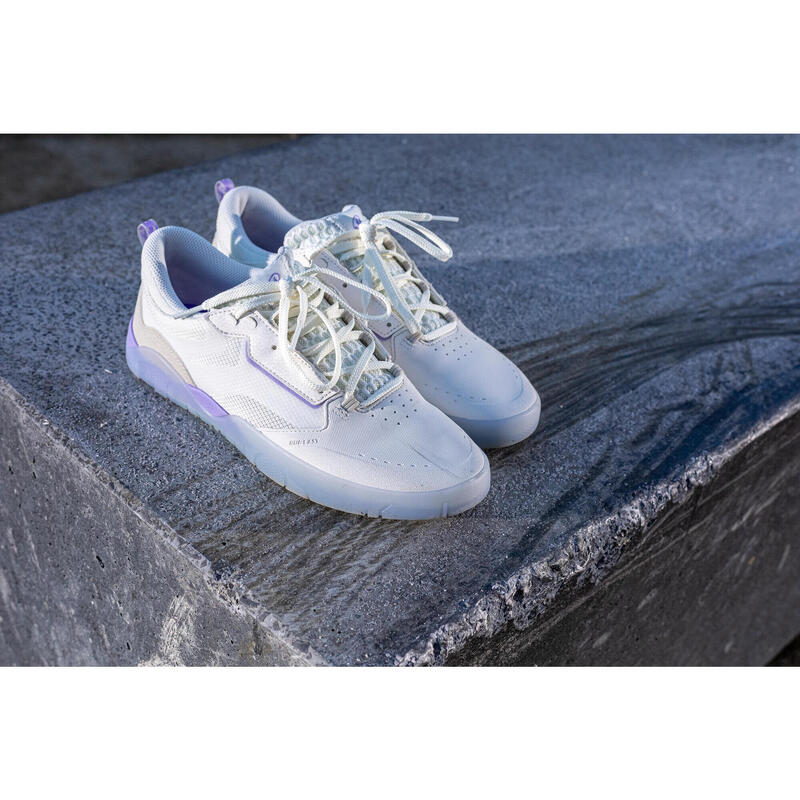 CHAUSSURE DE SKATEBOARD CRUSH900 JOSEPH GARBACCIO PRO BLANC VIOLET