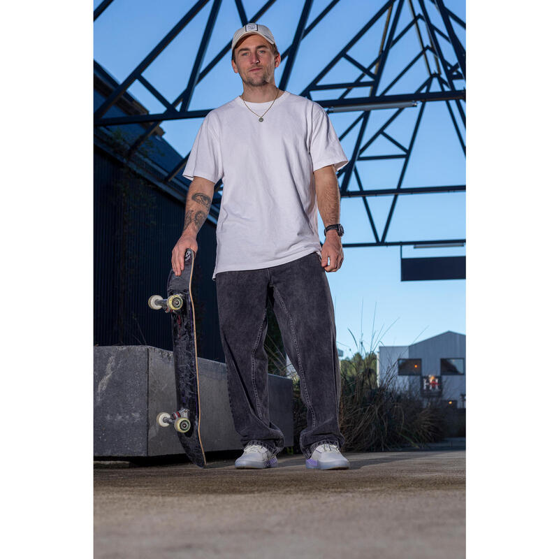 ÎNCĂLȚĂMINTE SKATEBOARD CRUSH900 JOSEPH GARBACCIO PRO ALB-MOV ADULȚI