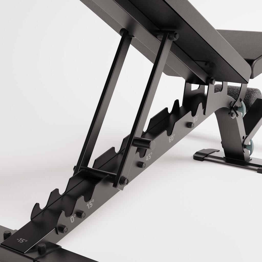 Banc de musculation renforcé, inclinable et déclinable - bench 900