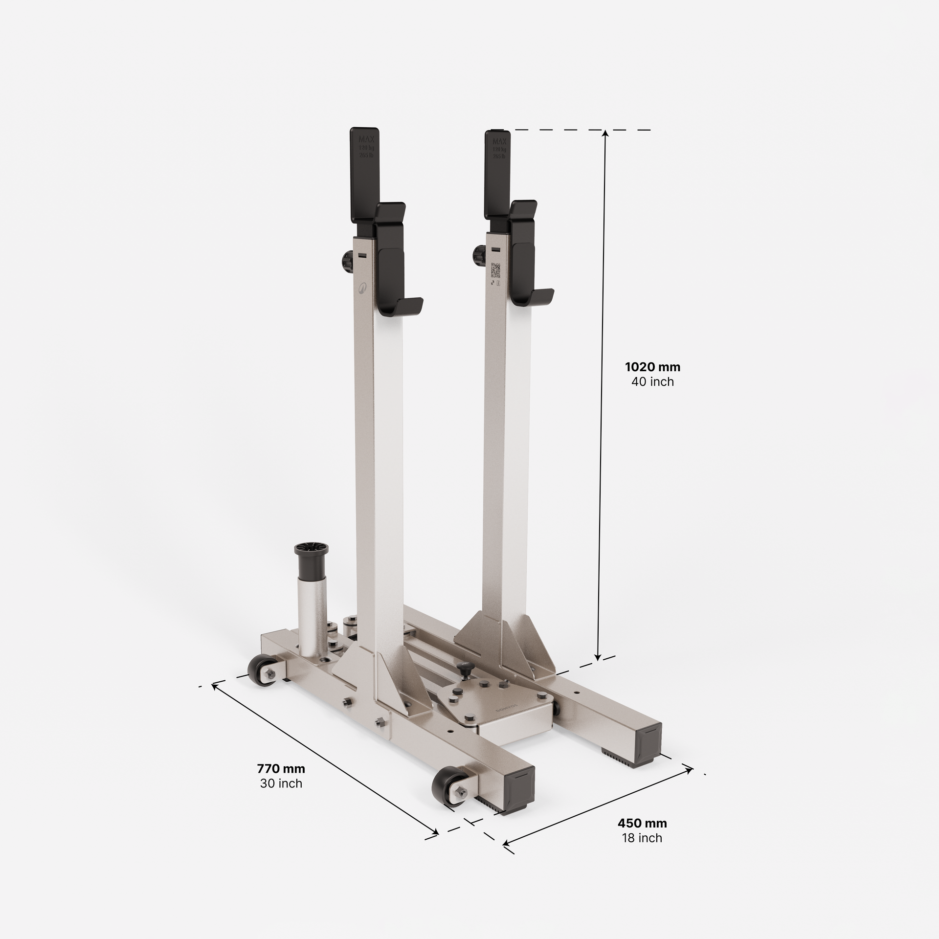 Rack pliable 120 Kg : notice, réparation