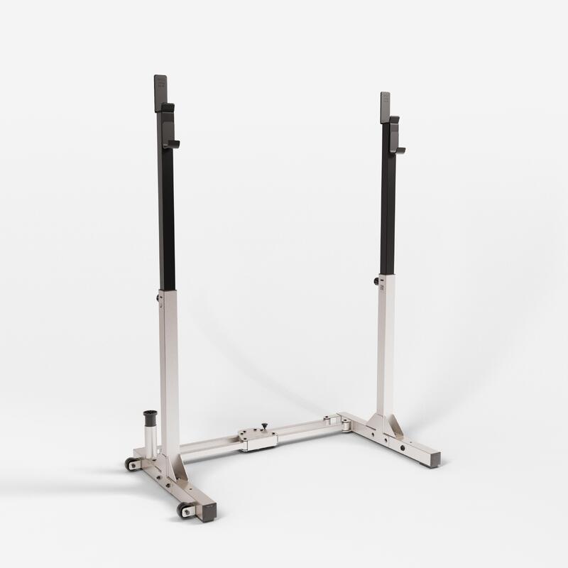 Rack de Musculação de 120 kg Ultracompacto e Dobrável em 2 Segundos