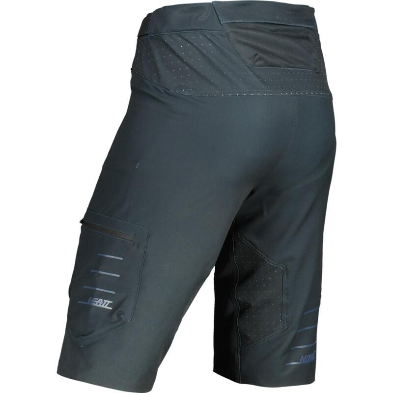 Radhose kurz MTB All Mountain 2.0 Kinder grau