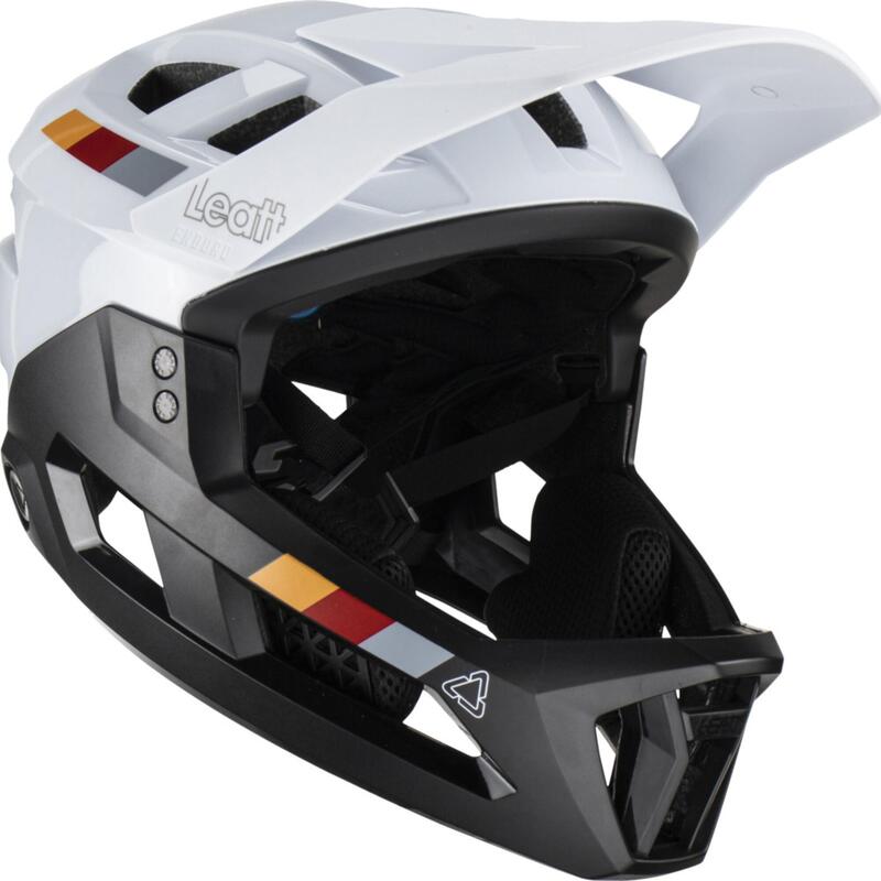 Fahrradhelm MTB Enduro 2.0 schwarz/weiss