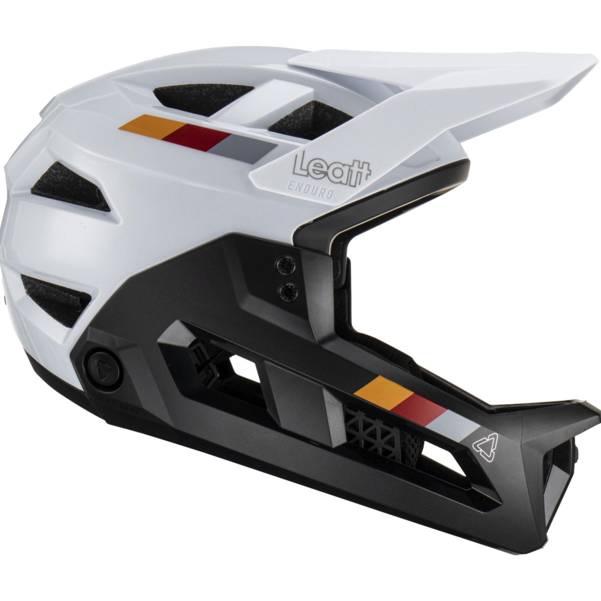 Casque VTT Adulte - Leatt MTB Enduro 2.0 Noir / Blanc 2/5