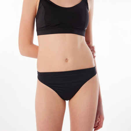 Girl's menstrual swimsuit bottoms - SMOON Heliades black