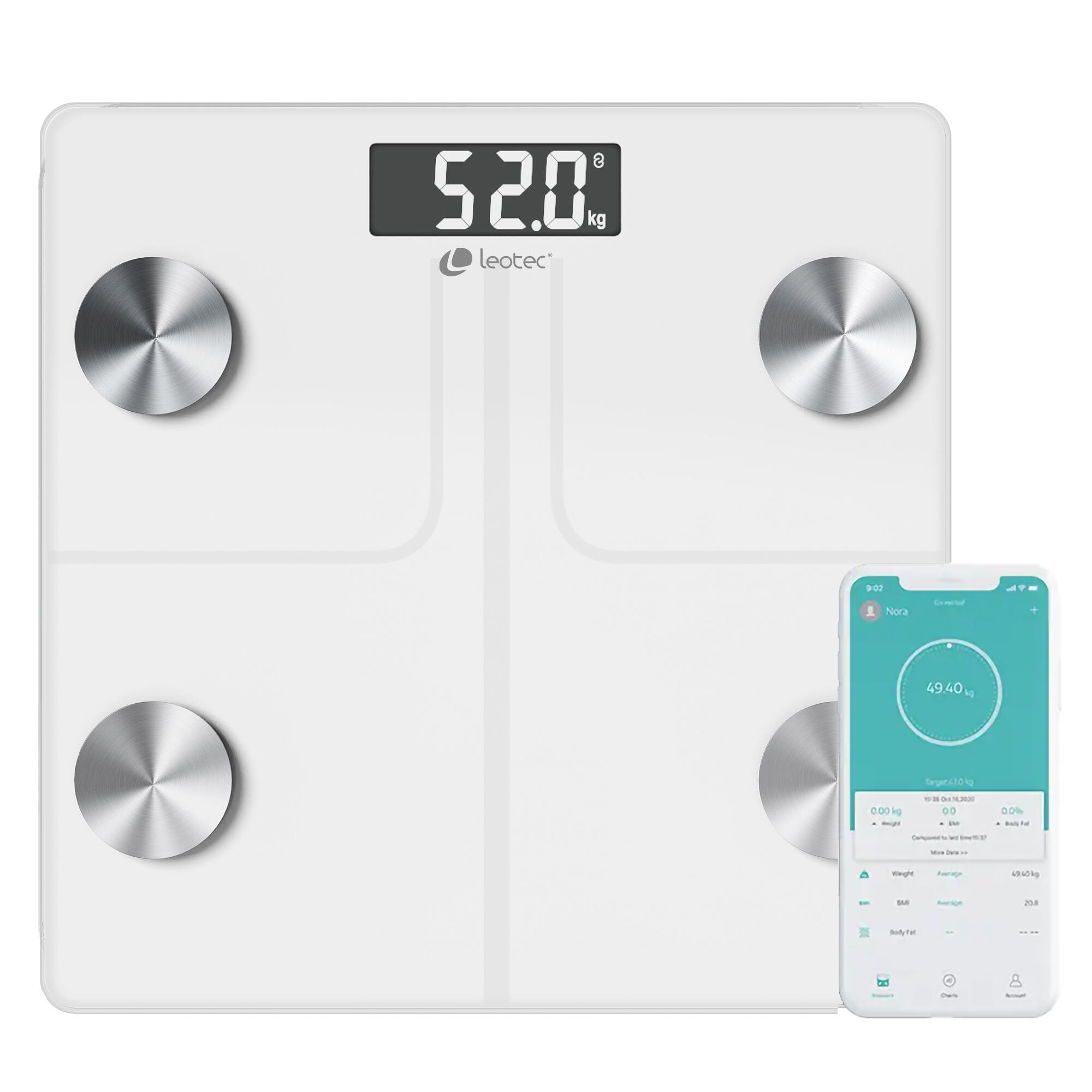 Báscula bioimpedancia Leotec 6/20