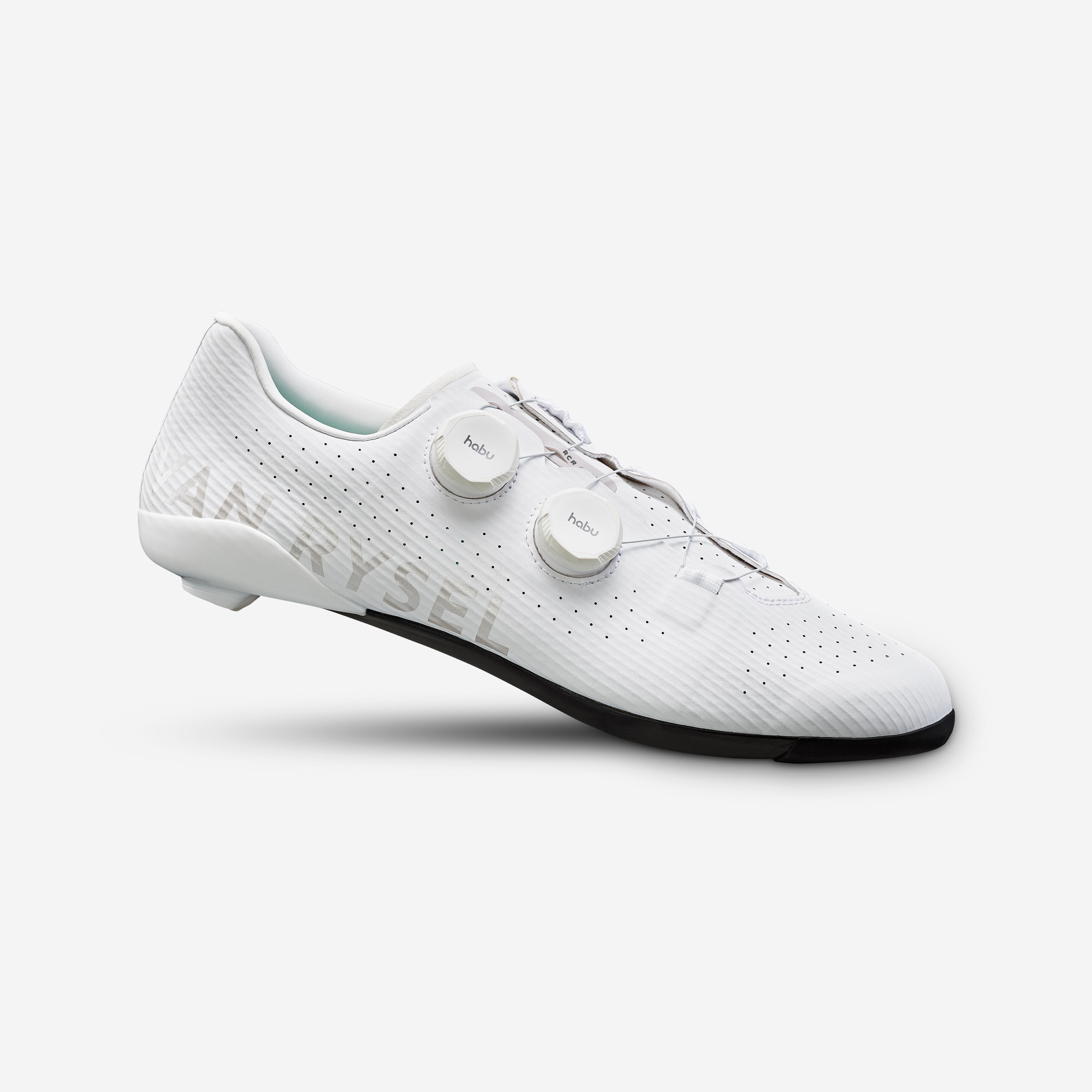 Van Rysel RCR road cycling shoes white