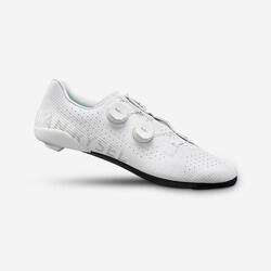 Chaussures vélo route Van Rysel RCR blanches