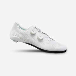 Zapatillas ciclismo de ruta Van Rysel RCR blanco