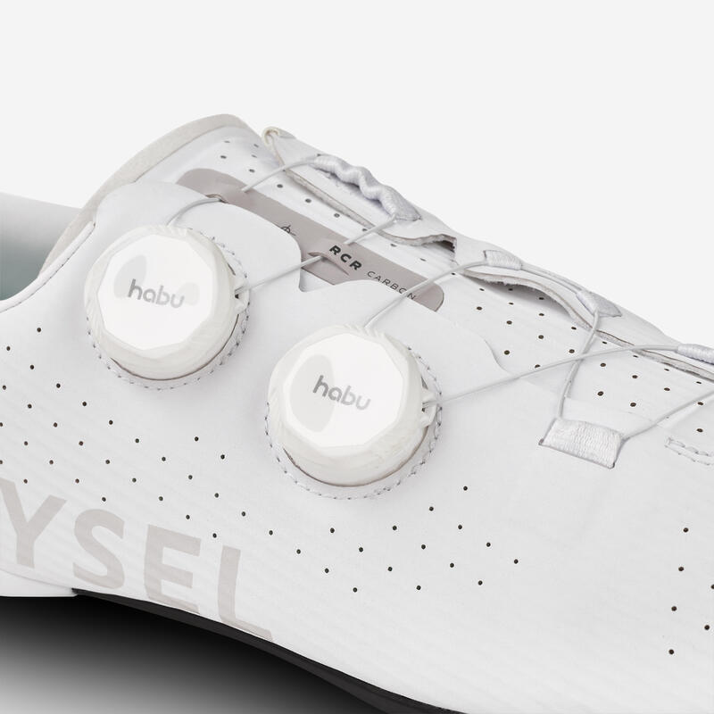 Chaussures vélo route Van Rysel RCR blanches