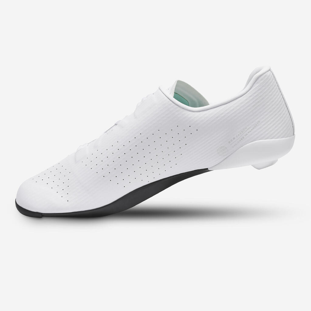 ZAPATILLAS CICLISMO RUTA VAN RYSEL RCR BLANCO