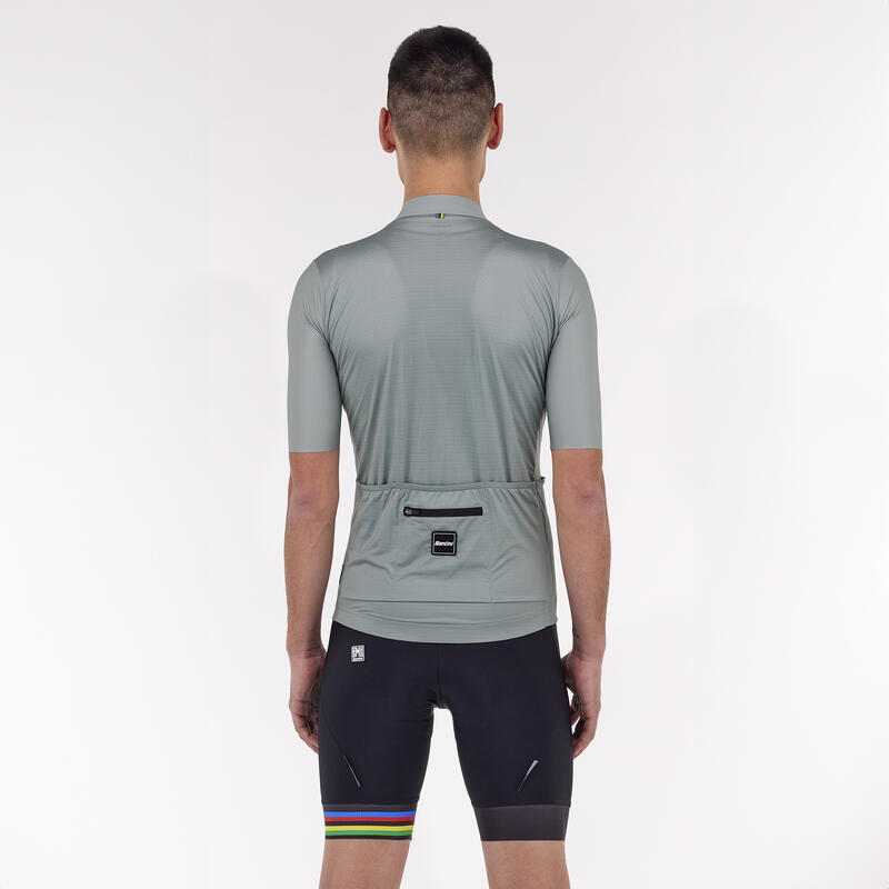 Maglia Ciclismo Uomo Santini Salvia UCI Rainbow