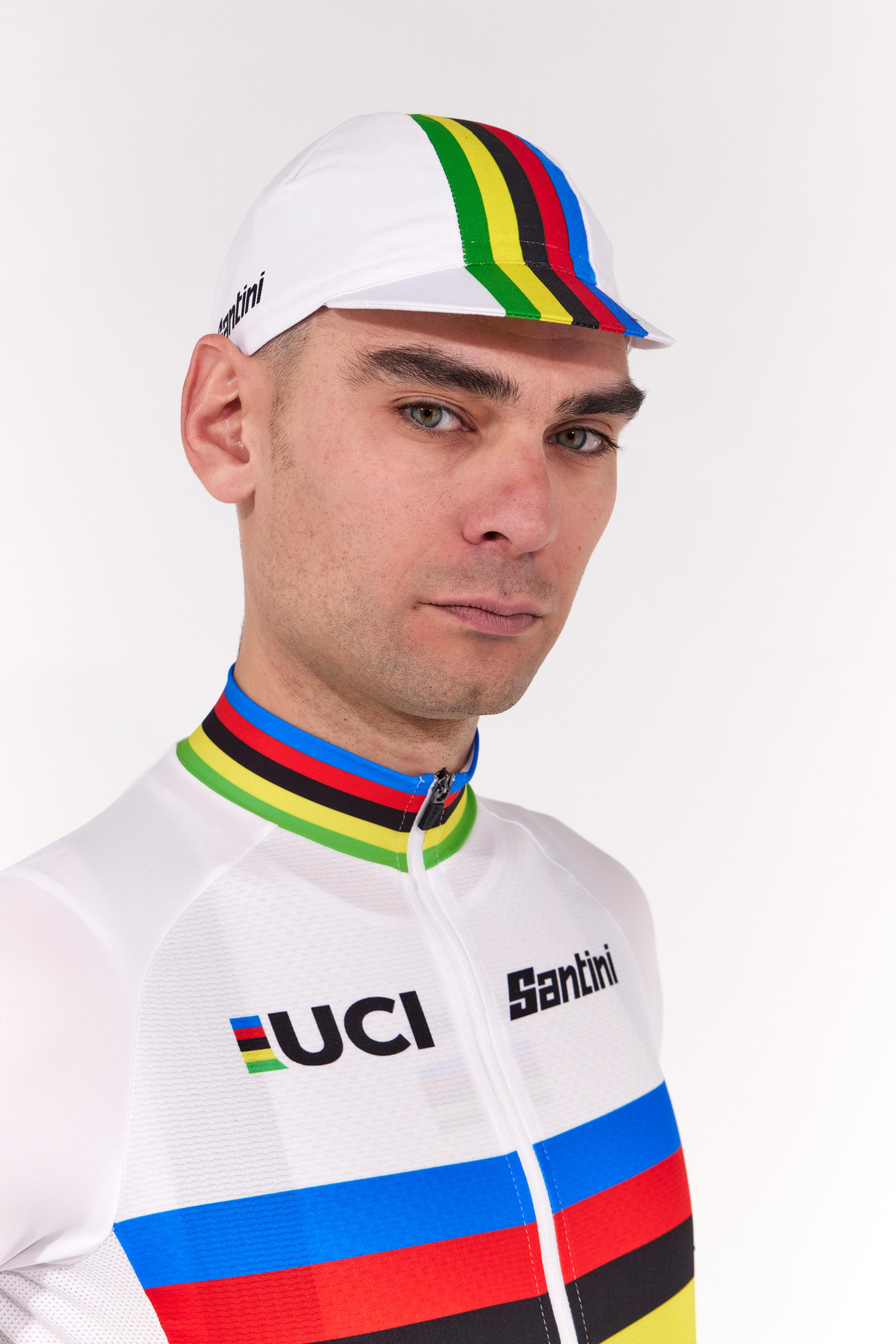 Maglia manica corta ciclismo UCI Santini World Champion 10/12