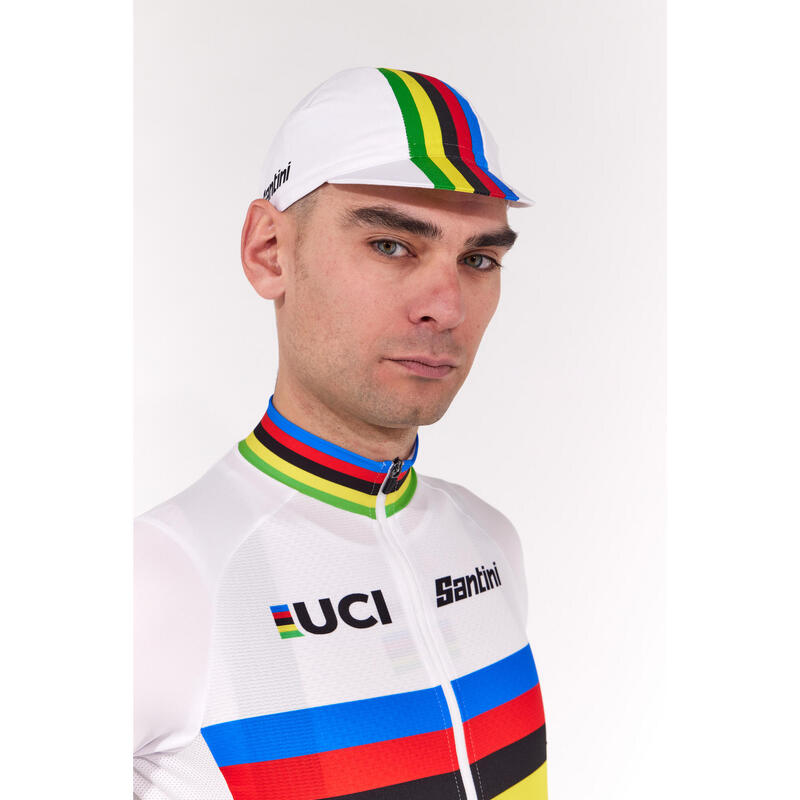 Maglia manica corta ciclismo UCI Santini World Champion